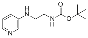 structure of CAS# 1694232-96-6, tert-Butyl (2-(pyridin-3-ylamino)ethyl)carbamate