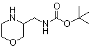 结构式 CAS# 169750-75-8, (3-吗啉基甲基)氨基甲酸叔丁酯