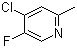结构式 CAS# 169750-95-2, 4-氯-5-氟-2-甲基吡啶