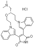 结构式 CAS# 169939-93-9, 鲁伯斯塔盐酸盐