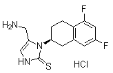 structure of CAS# 170151-24-3, Nepicastat hydrochloride;RS 25560-197