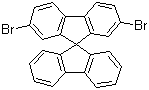 结构式 CAS# 171408-84-7, 2,7-二溴-9,9'-螺二芴