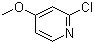 结构式 CAS# 17228-69-2, 2-氯-4-甲氧基吡啶