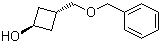结构式 CAS# 172324-65-1, 反式-3-苄氧基甲基环丁醇