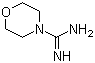 structure of CAS# 17238-66-3, Morpholin-4-carboximidamide