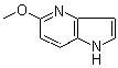 structure of CAS# 17288-40-3, 5-Methoxy-1H-pyrrolo[3,2-b]pyridine;5-Methoxy-4-azaindole; 5-Methoxypyrrolo[3,2-b]pyridine