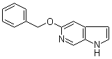 structure of CAS# 17288-54-9, 5-(Benzyloxy)-1H-pyrrolo[2,3-c]pyridine;5-(Phenylmethoxy)-1H-pyrrolo[2,3-c]pyridine