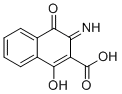 structure of CAS# 173043-38-4, 3-Amino-1,4-dioxo-1,4-dihydronaphthalene-2-carboxylic acid