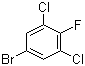 结构式 CAS# 17318-08-0, 5-溴-1,3-二氯-2-氟苯; 3,5-二氯-4-氟溴苯