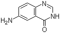 结构式 CAS# 17329-31-6, 6-氨基-3H-喹唑啉-4-酮