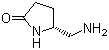 结构式 CAS# 173336-98-6, (R)-5-氨基甲基吡咯烷-2-酮