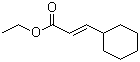 结构式 CAS# 17343-88-3, (E)-3-环己基-2-丙烯酸乙酯