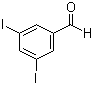 structure of CAS# 17352-25-9, 3,5-Diiodobenzaldehyde