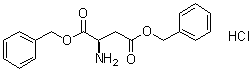 结构式 CAS# 174457-99-9, D-天冬氨酸二苄酯盐酸盐