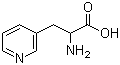 structure of CAS# 17470-24-5, 3-Pyridylalanine;3-(3-Pyridyl)-DL-alanine