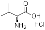 结构式 CAS# 17498-50-9, L-缬氨酸盐酸盐