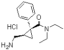 结构式 CAS# 175131-60-9, 左旋米那普仑盐酸盐