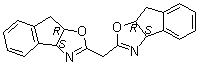(3aS,3'aS,8aR,8'aR)-2,2'-Methylenebis[3a,8a-dihydro-8H-indeno[1,2-d]oxazole molecular structure (CAS 175166-49-1)