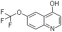 结构式 CAS# 175203-87-9, 4-羟基-6-(三氟甲氧基)喹啉