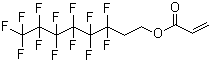 结构式 CAS# 17527-29-6, 1H,1H,2H,2H-全氟辛醇丙烯酸酯; 3,3,4,4,5,5,6,6,7,7,8,8,8-十三氟辛醇丙烯酸酯