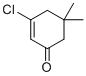 3-Chloro-5,5-dimethyl-2-cyclohexen-1-one molecular structure (CAS 17530-69-7)