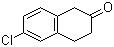 结构式 CAS# 17556-18-2, 6-氯-3,4-二氢-1H-2-萘酮; 6-氯-2-四氢萘酮