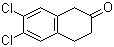 structure of CAS# 17556-22-8, 6,7-Dichloro-2-tetralone;6,7-Dichloro-3,4-dihydronaphthalen-2(1H)-one