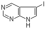结构式 CAS# 175791-53-4, 5-碘-7H-吡咯并[2,3-d]嘧啶