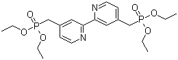结构式 CAS# 176220-38-5, 2,2'-联吡啶-4,4'-二甲磷酸二乙酯