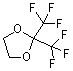 structure of CAS# 1765-26-0, 2,2-Bis(trifluoromethyl)-1,3-dioxolane