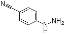 structure of CAS# 17672-27-4, 4-Hydrazinobenzonitrile