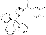 structure of CAS# 176721-02-1, (2,3-Dimethylphenyl)[1-(triphenylmethyl)-1H-imidazol-4-yl]methanone