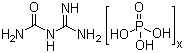 structure of CAS# 17675-60-4, Guanylurea phosphate;Amidinourea phosphate