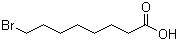 结构式 CAS# 17696-11-6, 8-溴辛酸