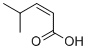 (Z)-4-Methylpent-2-enoic acid molecular structure (CAS 1775-44-6)
