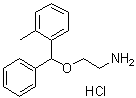 N,N-Didemethylorphenadrine hydrochloride molecular structure (CAS 17752-32-8)