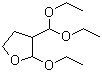 结构式 CAS# 177940-20-4, 3-(二乙氧基甲基)-2-乙氧基四氢呋喃