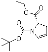 structure of CAS# 178172-26-4, (S)-1-Boc-2,3-dihydro-2-pyrrolecarboxylic acid ethyl ester;(S)-1-tert-Butyl 2-ethyl 2,3-dihydro-1H-pyrrole-1,2-dicarboxylate; Ethyl N-Boc-L-proline-4-ene