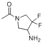 结构式 CAS# 1781989-71-6, 1-(4-氨基-3,3-二氟吡咯烷-1-基)乙酮