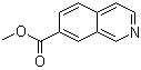 structure of CAS# 178262-31-2, 7-Isoquinolinecarboxylic acid methyl ester