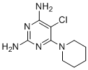 structure of CAS# 1784008-01-0, 5-Chloro-6-piperidin-1-ylpyrimidine-2,4-diamine