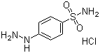 结构式 CAS# 17852-52-7, 对肼基苯磺酰胺盐酸盐; 对磺酰氨基苯肼盐酸盐