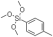 结构式 CAS# 17873-01-7, 对甲苯基三甲氧基硅烷