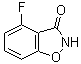 结构式 CAS# 178747-83-6, 4-氟-1,2-苯并异恶唑-3(2H)-酮