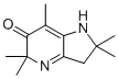 structure of CAS# 178764-92-6, Agrocybenine;1,2,3,5-Tetrahydro-2,2,5,5,7-pentamethyl-6H-pyrrolo[3,2-b]pyridin-6-one