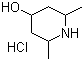 结构式 CAS# 179175-18-9, 2,6-二甲基-4-哌啶醇盐酸盐