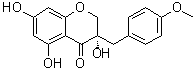 structure of CAS# 17934-12-2, 3,5,7-Trihydroxy-3-(4-methoxybenzyl)-4-chromanone;Eucomol