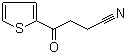structure of CAS# 17960-38-2, 4-Oxo-4-(thiophen-2-yl)butanenitrile;gamma-Oxo-2-thiophenebutanenitrile