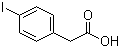 结构式 CAS# 1798-06-7, 4-碘苯乙酸