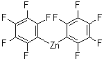 结构式 CAS# 1799-90-2, 双(五氟苯基)锌